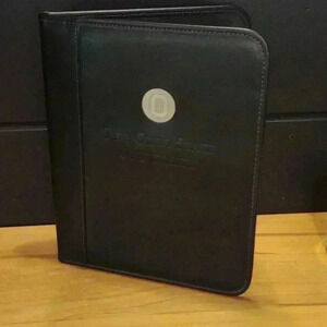 The Ohio State‎ University black 10x12 portfolio notepad holder